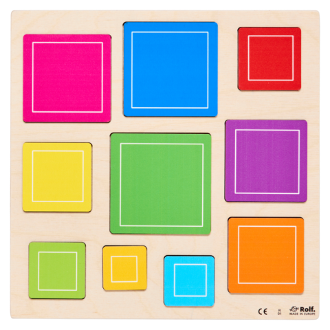 Objevuj tvary - barevné puzzle 3 destičky Objevuj tvary - barevné puzzle 3 destičky